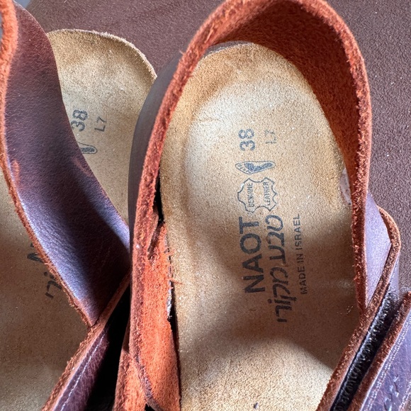 Naot Sandals in size 38 (W7) NWOT Never Worn - Picture 6 of 6